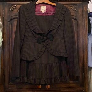 COPY - Nanette Lepore flirty flouncy women’s suit